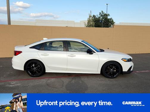 White 2023 Honda Civic Sport