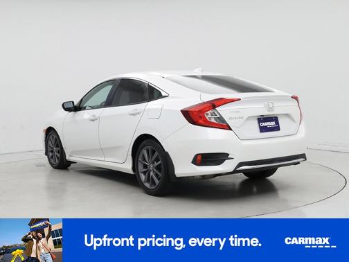 White 2020 Honda Civic EX-L