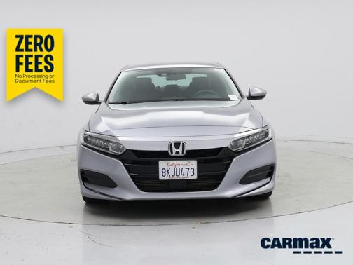 Silver 2018 Honda Accord LX