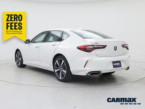 White 2025 Acura TLX Technology