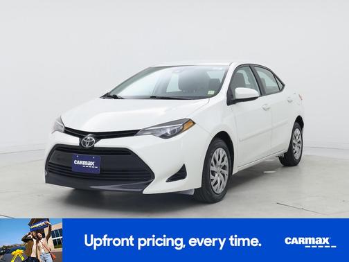 White 2018 Toyota Corolla LE