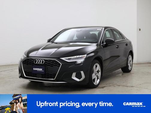 Black 2023 Audi A3 Premium