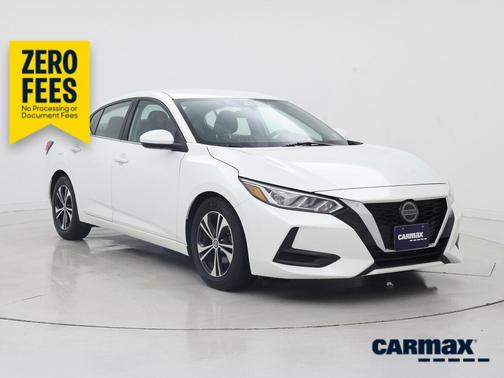 White 2023 Nissan Sentra SV