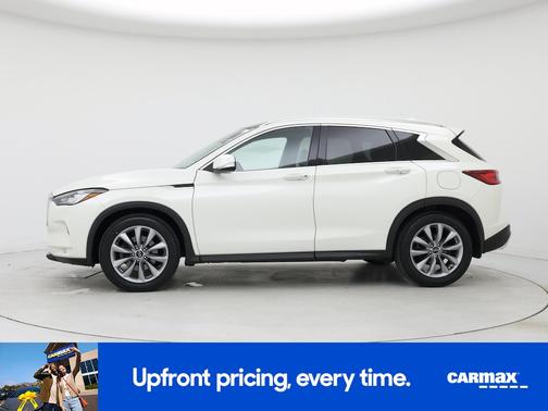 White 2022 INFINITI QX50 Luxe