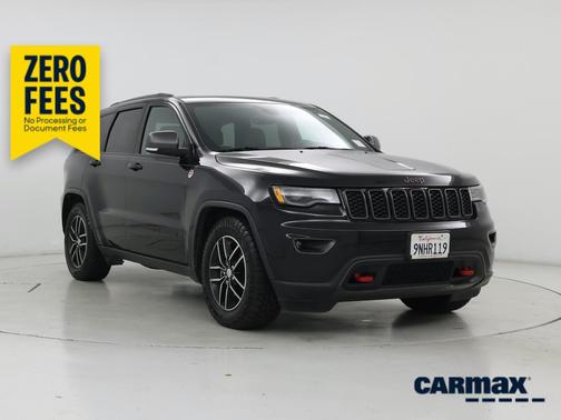 Black 2018 Jeep Grand Cherokee Trailhawk