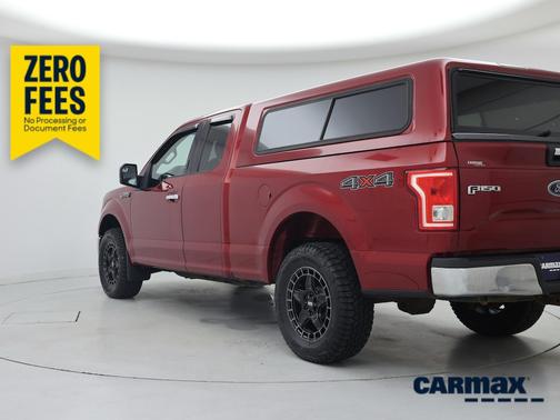 Burgundy 2017 Ford F-150 XLT