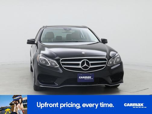 Black 2016 Mercedes-Benz E-Class