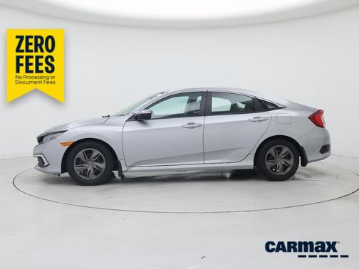 Silver 2019 Honda Civic LX
