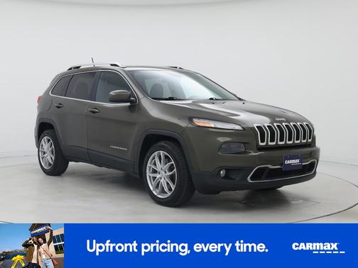 Green 2014 Jeep Cherokee Limited