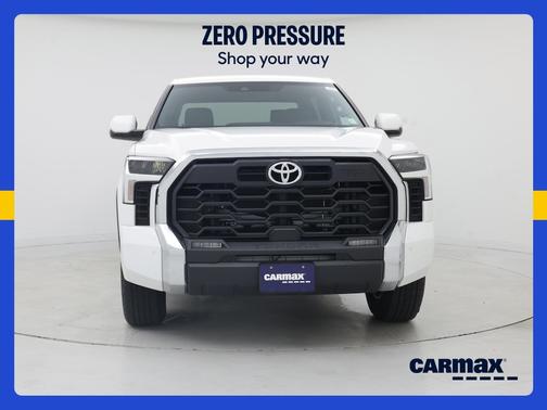White 2025 Toyota Tundra SR5