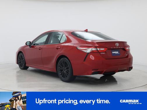 Red 2019 Toyota Camry SE