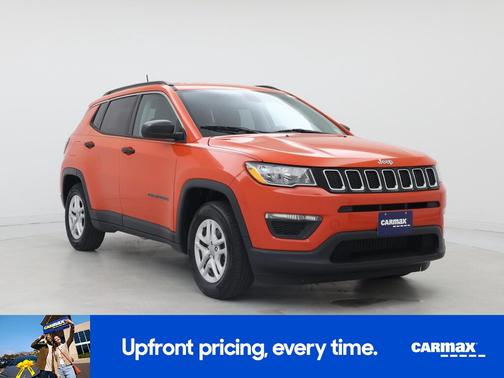 Orange 2021 Jeep Compass Sport