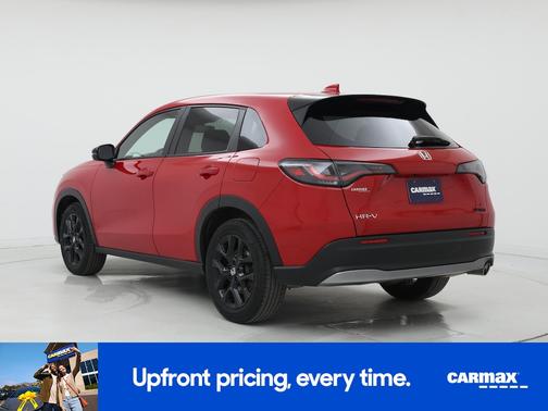 Red 2025 Honda HR-V Sport