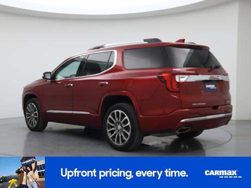 Red 2021 GMC Acadia Denali