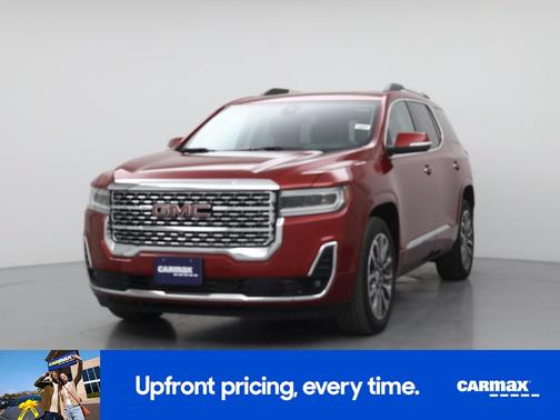 Red 2021 GMC Acadia Denali
