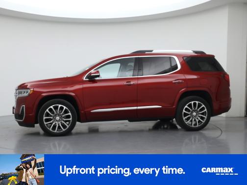 Red 2021 GMC Acadia Denali