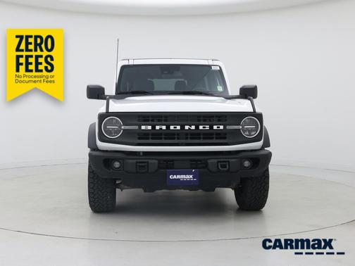 White 2022 Ford Bronco Black Diamond