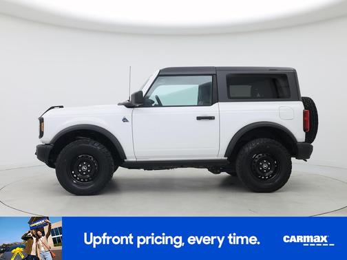 White 2022 Ford Bronco Black Diamond
