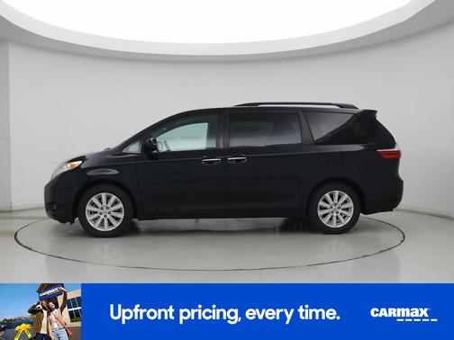 Black 2015 Toyota Sienna XLE