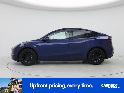 Blue 2024 Tesla Model Y Long Range