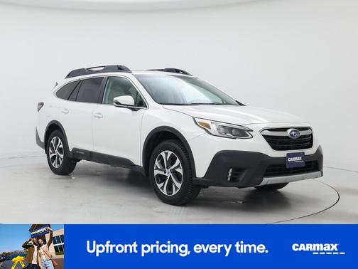 White 2020 Subaru Outback Limited