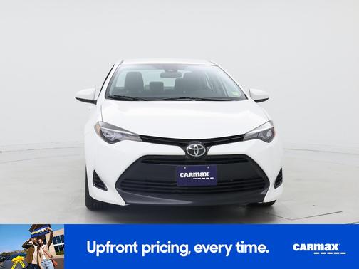 White 2017 Toyota Corolla LE