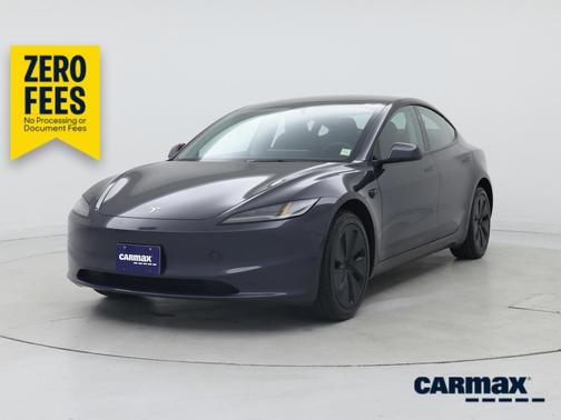 Gray 2025 Tesla Model 3 Long Range