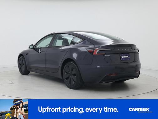 Gray 2025 Tesla Model 3 Long Range