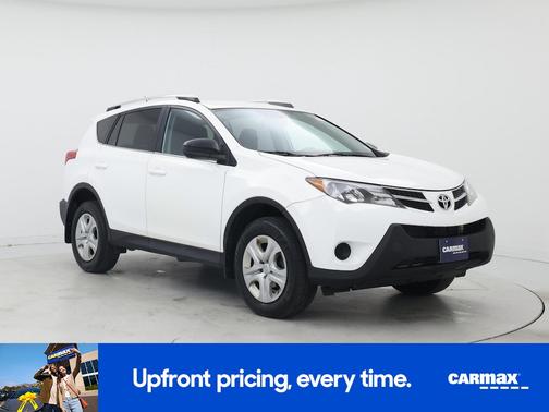 White 2015 Toyota RAV4 LE