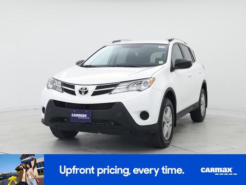 White 2015 Toyota RAV4 LE