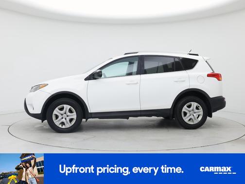 White 2015 Toyota RAV4 LE