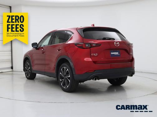 Red 2022 Mazda CX-5 2.5 S Premium Package