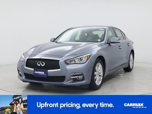 Blue 2015 INFINITI Q50 Premium