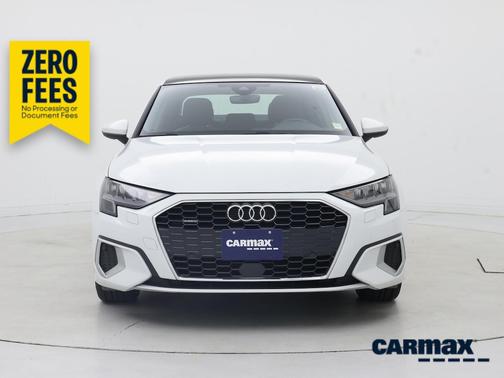 White 2022 Audi A3 Premium