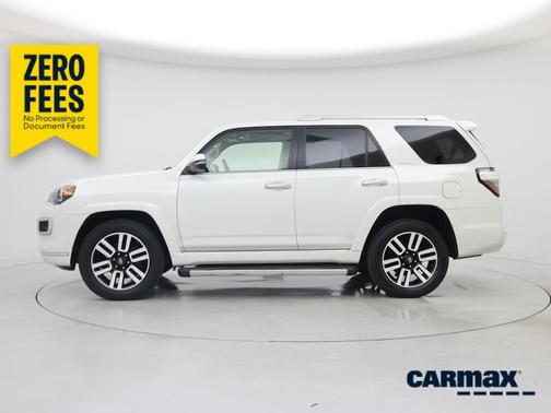 White 2018 Toyota 4Runner Limited
