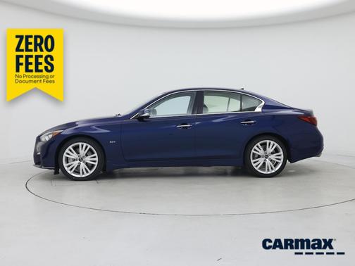 Blue 2019 INFINITI Q50 Sport