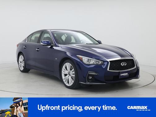 Blue 2019 INFINITI Q50 Sport