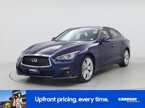 Blue 2019 INFINITI Q50 Sport