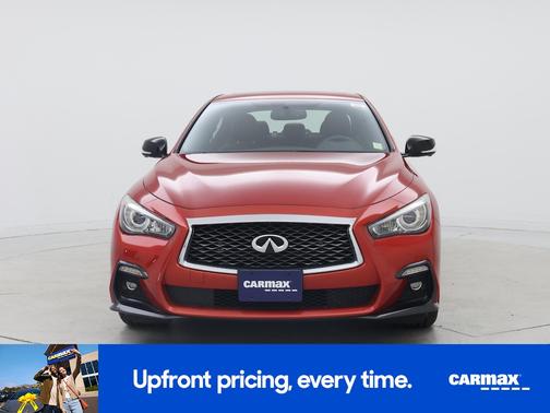 Red 2018 INFINITI Q50 Red Sport 400
