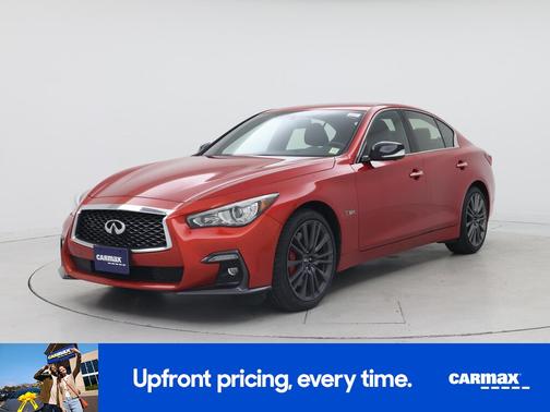 Red 2018 INFINITI Q50 Red Sport 400