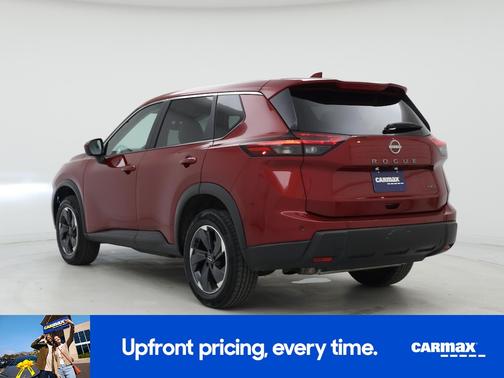 Red 2025 Nissan Rogue SV
