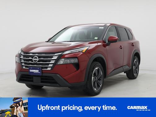 Red 2025 Nissan Rogue SV