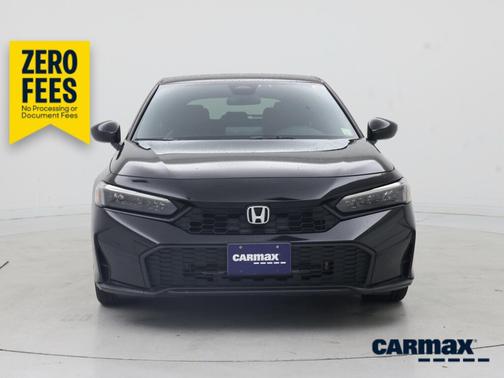Black 2025 Honda Civic Sport