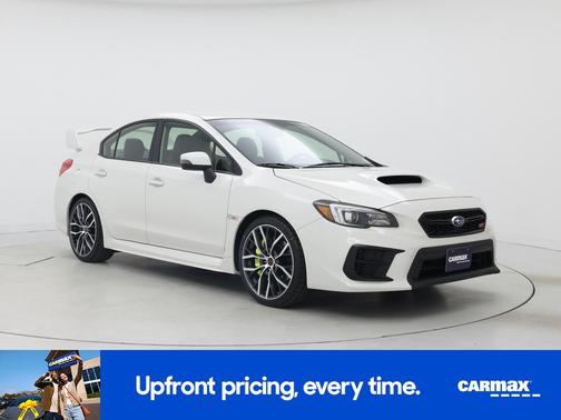 White 2020 Subaru WRX STI