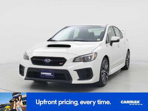 White 2020 Subaru WRX STI