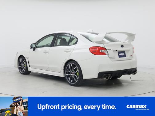 White 2020 Subaru WRX STI