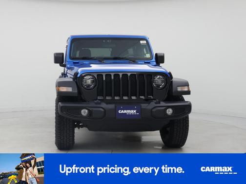 Blue 2022 Jeep Wrangler Unlimited Willys
