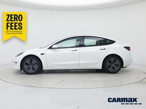 White 2023 Tesla Model 3