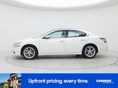 White 2014 Nissan Maxima SV