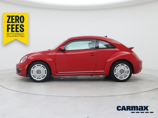 Red 2016 Volkswagen Beetle SEL
